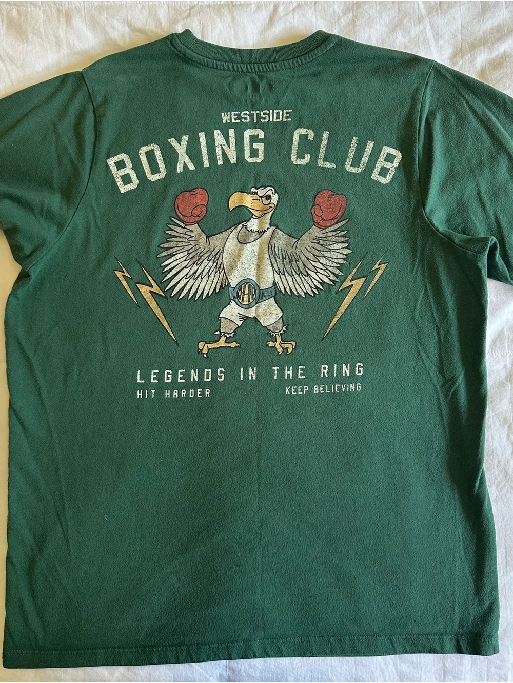 Tilly’s RSQ T-Shirt - Westside Boxing Club - Hunter Green - Youth Small